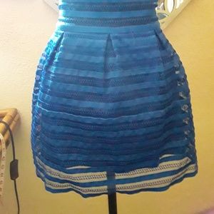 Blue cute skirt